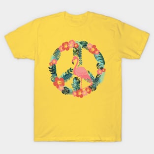 Peace Love Flamingo T-Shirt